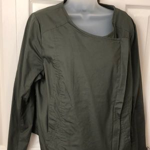 Army green lightweight jacket